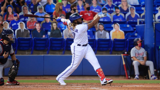 Please enjoy these three sweet bombs from Vladimir Guerrero Jr.